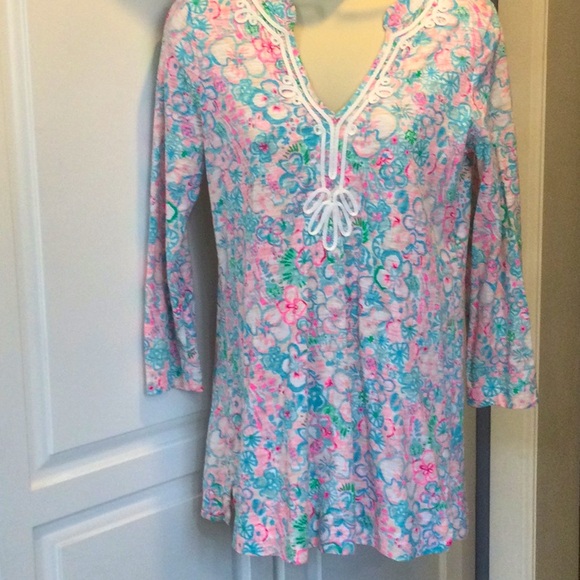 🌸Lilly Pulitzer tunic top size XS - Picture 1 of 9